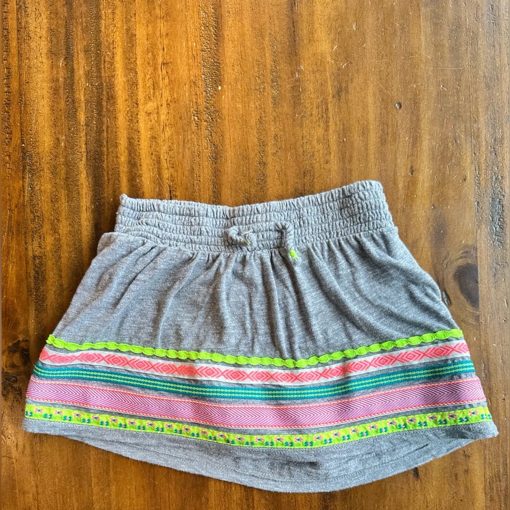 Cat & Jack Skort with Neon Ribbon - Small (6/6S)